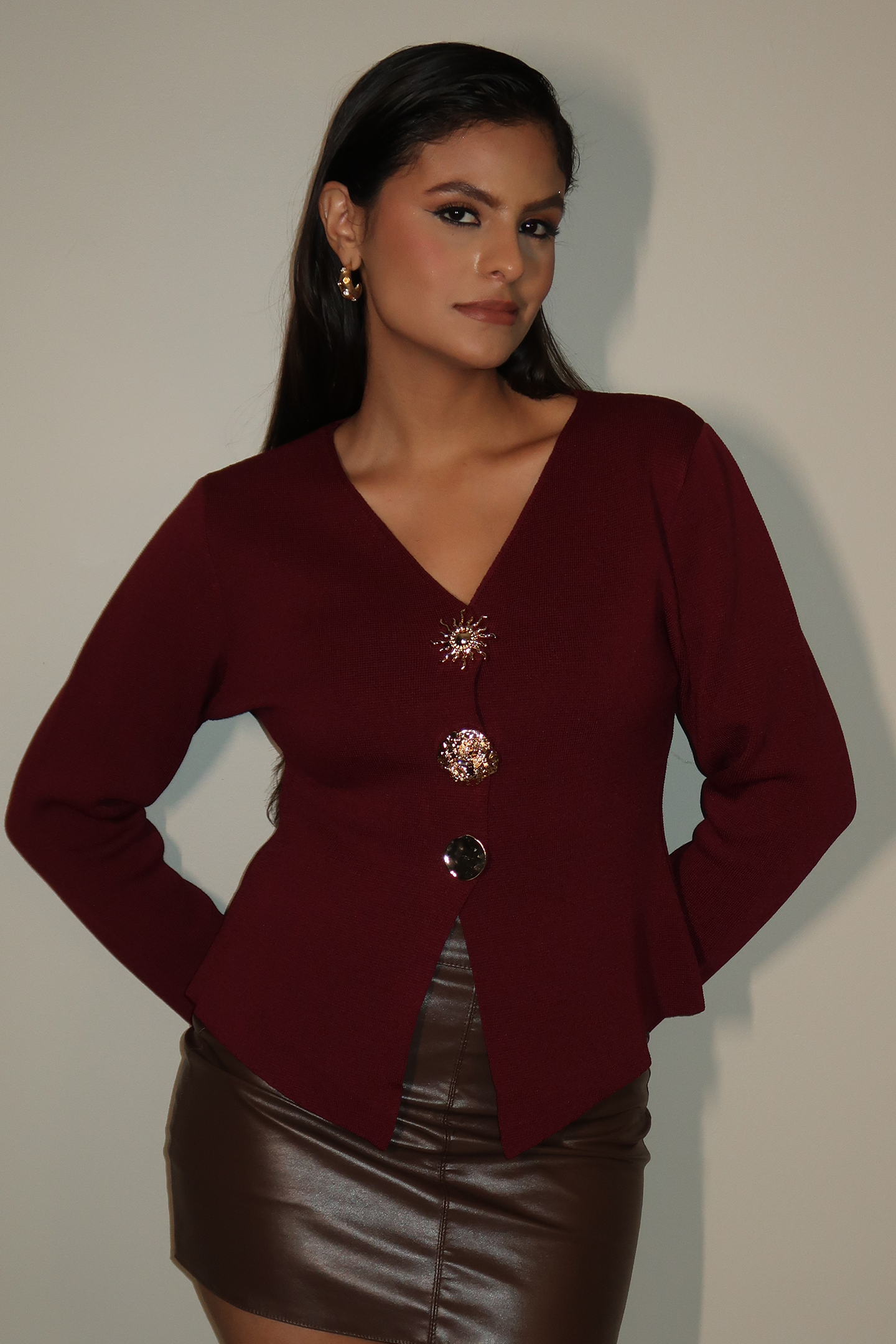 VERA (Deep Maroon)